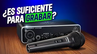 Shure SV200 + Behringer UMC22 Microphone? Is it worth it for recording professional audio?