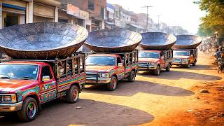 Most Incredible Way a Pakistani Workshop Made a Giant Frying Pan - @DiscoverRepairingSkills
