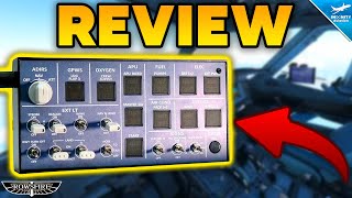 NEW Rowsfire A106 Airbus Overhead Panel - REVIEW | Microsoft Flight Simulator