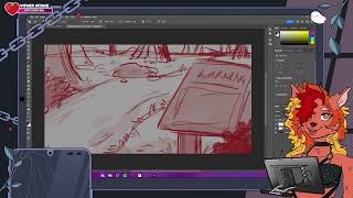 18+ | Art Stream!! working on capstone stuff, fan art later! | !discord