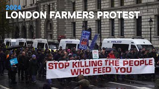 London Farmers Protest 2024 Highlights