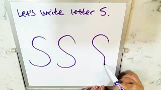 Writing Letter S