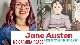 Goodnight Stories for Rebel Girls ⭐️ Jane Austen 🇬🇧 | Ms.Carmina Reads