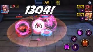 [Marvel Future Fight] Shadowland Stage 19 Relay Fire - Songbird Solo