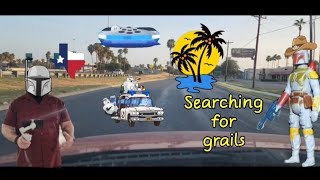 Quick clip. Navigating this tiny town looking for collectibles  #collectibles #starwars #fleamarket