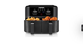 Chefman TurboFry Touch Dual Air Fryer Review — Double Basket Smart Digital Cooking for Healthy Mea