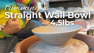 Trimming Straight Walled Bowl- Follow up!