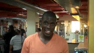 Another happy member at Broad Street Fitness