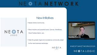 Neota Network 2020: Opening remarks day 3