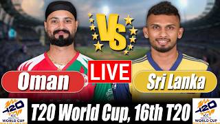 SL vs OMN Score | Sri Lanka vs Oman Score 16th T20 Commentary | T20 World Cup 2026