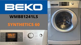 Beko Excellence WMB81241LS Washing Machine - Synthetics 60