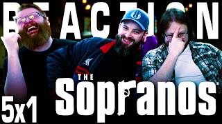 The Sopranos 5x1 REACTION!! "Two Tonys"