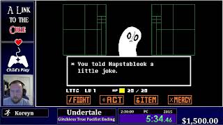 Undertale - Glitchless True Pacifist Ending by Koreyn