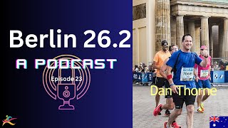 Berlin 26.2 - Dan Thorne - It's a lot of fun training with furry friends!!