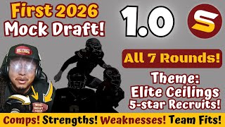 🔥WSH ELITE CEILING Themes 7-Round 2026 Mock Draft! Fixing ALL Issues In ONE DRAFT?! Generational?!