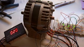 Installing hall sensors to an alternator (as a BLDC motor) + electric go kart update (it's broken)