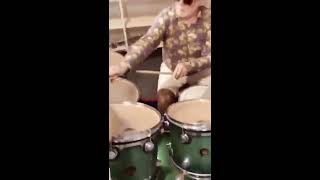 Roger Taylor's Drum Lessons from his Instagram