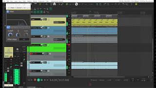 Trying to create music in flow. Reaper.  Dondee Music Live #2