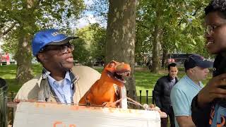 (1) Man of God - Death Resurrection - Speakers Corner Hyde Park London 18-9-2022.