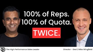How to Lead 100% of the Sales Team to 100% of Quota