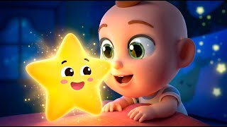Twinkle Twinkle Little Star | Learn Colors with Magical Stars | Almama Nursery Rhymes & Kids Songs