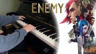 Imagine Dragons - Enemy (Arcane Intro) | Piano Cover