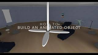 HOW TO: Build an animated Object in Cybalounge I Metaverse School