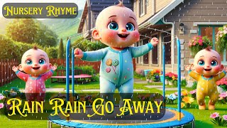 Rain Rain Go Away |Kid's Nursery Rhyme | All Weathers, rain, strom, cloudy, windy | TRAIN YOUR BRAIN