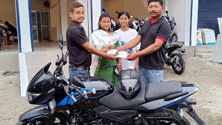 New bike liya bahu rani||Barama new showroom Bajaj ka