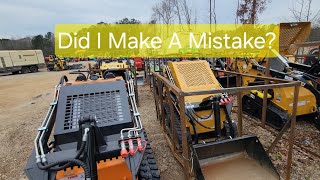 First look at my new mx-crt23 Mini skid steer.