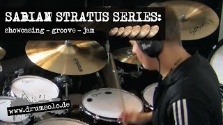 SABIAN Stratus Series: Cymbal Sound Test, Showcasing Groove & Jam by Patrick Metzger