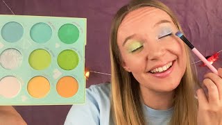 ASMR Doing My Makeup (Whispered Livestream)