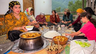 Traditional Iranian Village Cooking | Chicken & Jerusalem Artichoke Recipe in Nature 🍗🔥