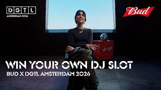 Win your own DJ slot | DGTL & BUD present the Tower of Celebration