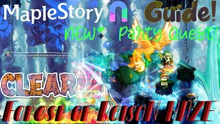 MAPLESTORY UNIVERSE 🍁  FOREST OF POSION HAZE - New Weekly Party Quest Guide