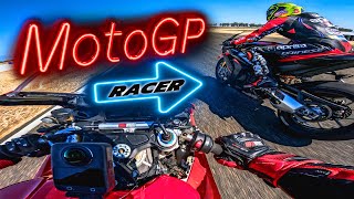 Chasing a MotoGP Legend
