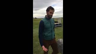 Jamie Dornan at the Alfred Dunhill Links Championship