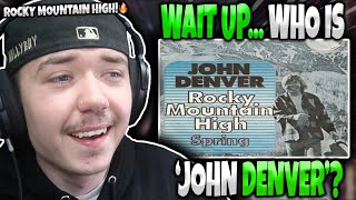 HIP HOP FAN'S FIRST TIME HEARING 'John Denver - Rocky Mountain High' | GENUINE REACTION