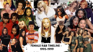 Female R&B Timeline: 1995-1999 | Mary J. Blige, Faith Evans, Brandy, Monica, Aaliyah, SWV & More!
