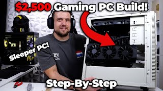 How to Build a $2,500 Gaming PC Sleeper Build (Ryzen 7 9800X3D and RX 9070 XT)
