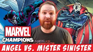 Marvel Champions: Angel vs. Mister Sinister (NeXt Evolution, Scenario 4)