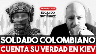 Soldier wounded in Ukraine and a TERRIFYING FACT: “There could be 550 Colombians DEAD in the WAR”