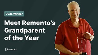 Meet Remento’s 2025 Grandparent of the Year | How one grandfather made sure his stories live forever