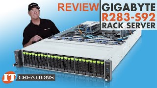 5th gen Intel Xeon Scalable Gigabyte R283-S92 REVIEW | IT Creations