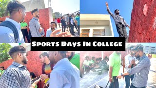 Sports Day Pr Collage Me Mastie😍 | Vishal Prajapati Vlogs