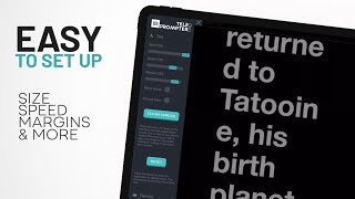 TeleprompterPAD app overview