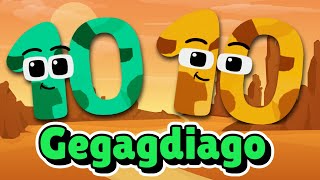 Gegagedigedagedago but it's Wonderland Numbers