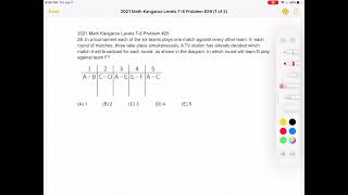 2021 Math Kangaroo Levels 7-8 Problem #29