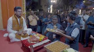 Marina Ke Safayi Karamchariyon Ne Navratra Me Aarti Ki...🙏🙏🙏
