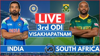 India vs South Africa 3rd ODI Live | IND vs SA 3rd ODI Live Scores & Commentary